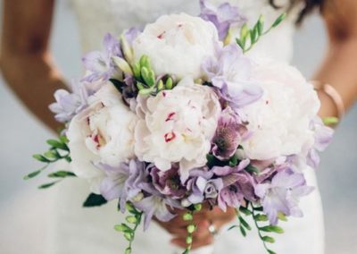 Lilac and Cream Bouquet