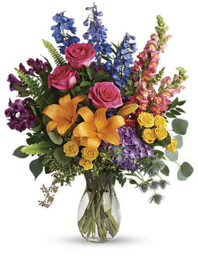 Colors Of The Rainbow Bouquet Deluxe - $139.98